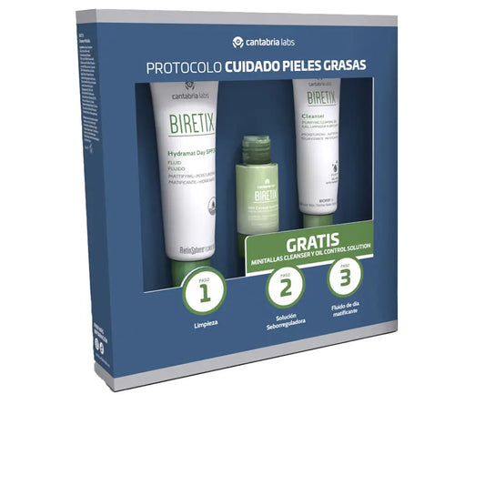 BIRETIX PROTOCOL CARE FOR OILY SKINS CASE 3 pcs-0